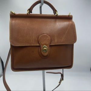 Coach Willis British Tan Messenger Bag
